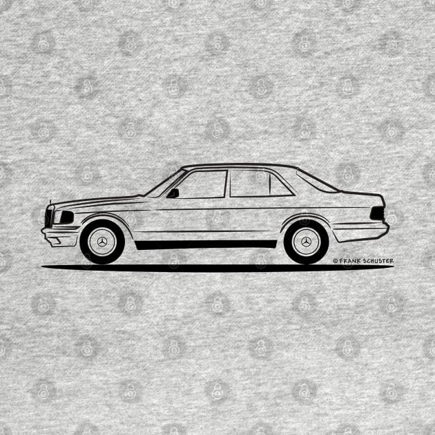 Mercedes 450 SE Sedan W116 by PauHanaDesign